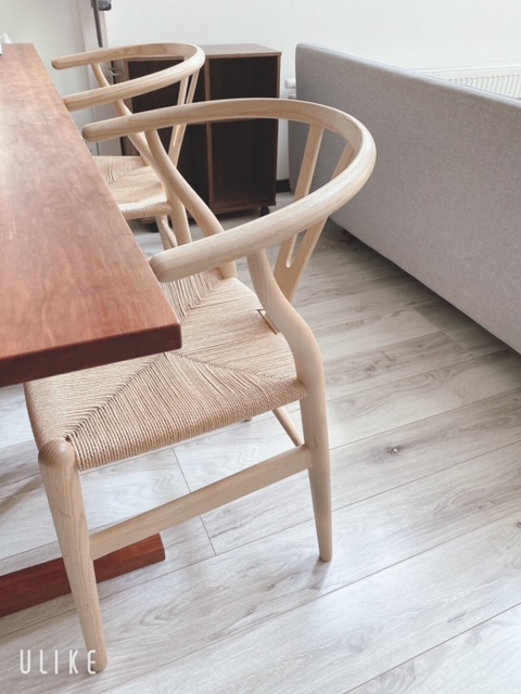 自宅で使用しているペーパーコード椅子